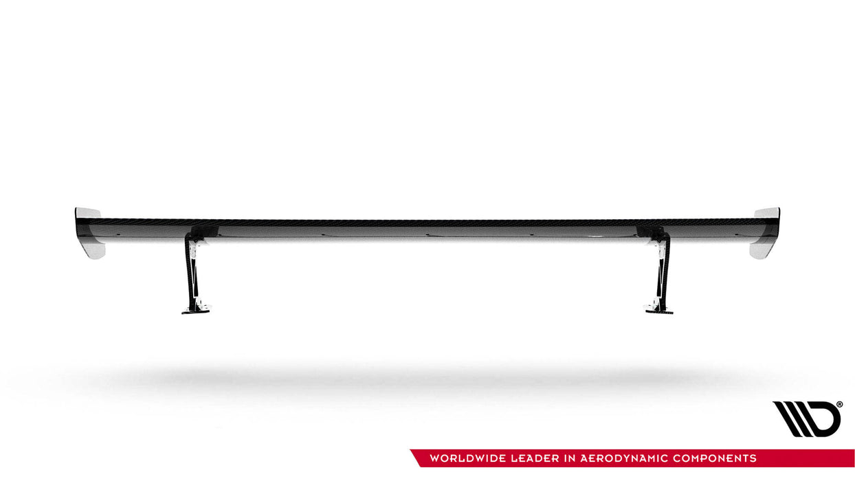 Maxton Design Carbon Spoiler With External Brackets Uprights BMW M2 F87 / 2 / 2 M-Pack F22
