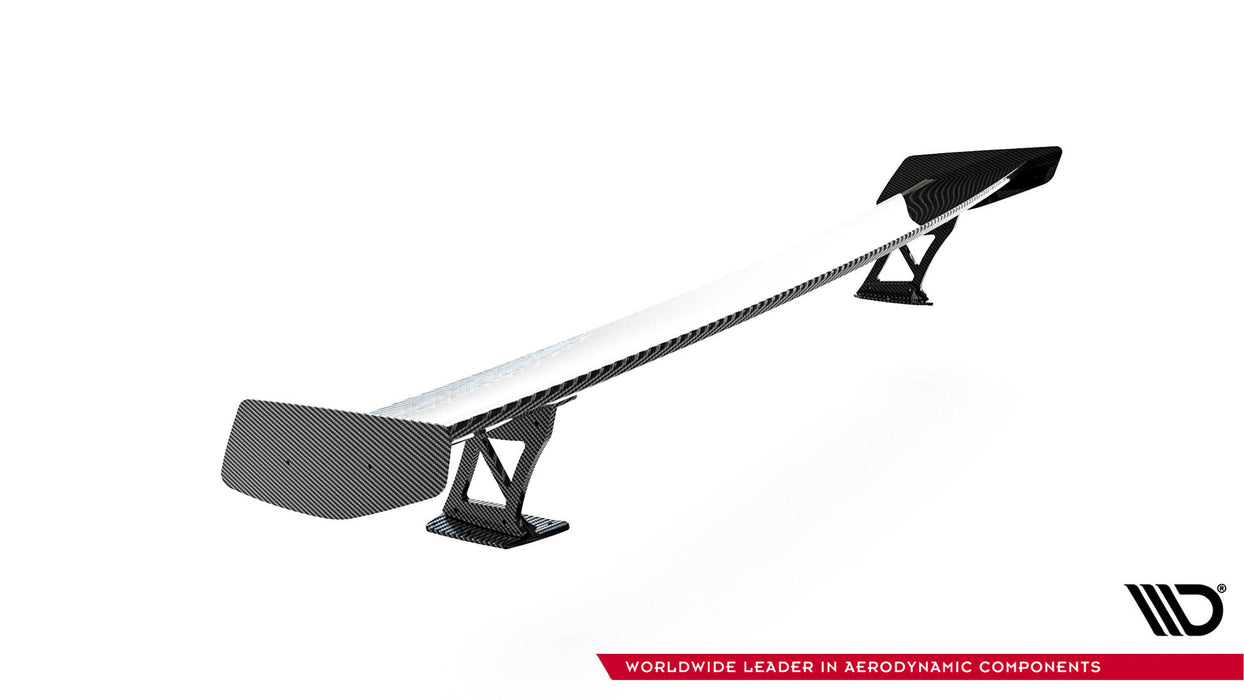 Maxton Design Carbon Spoiler With External Brackets Uprights BMW M2 F87 / 2 / 2 M-Pack F22