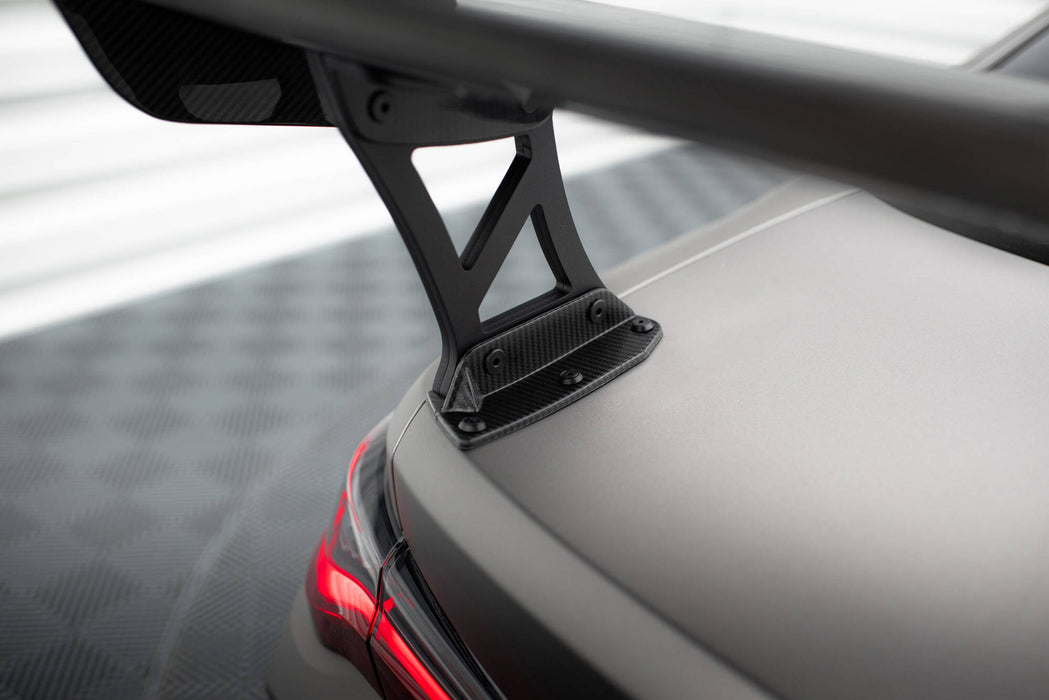 Maxton Design Carbon Spoiler With External Brackets Uprights BMW M4 G82 / G82 Facelift / M440i / 4 M-Pack G22 / G22 Facelift