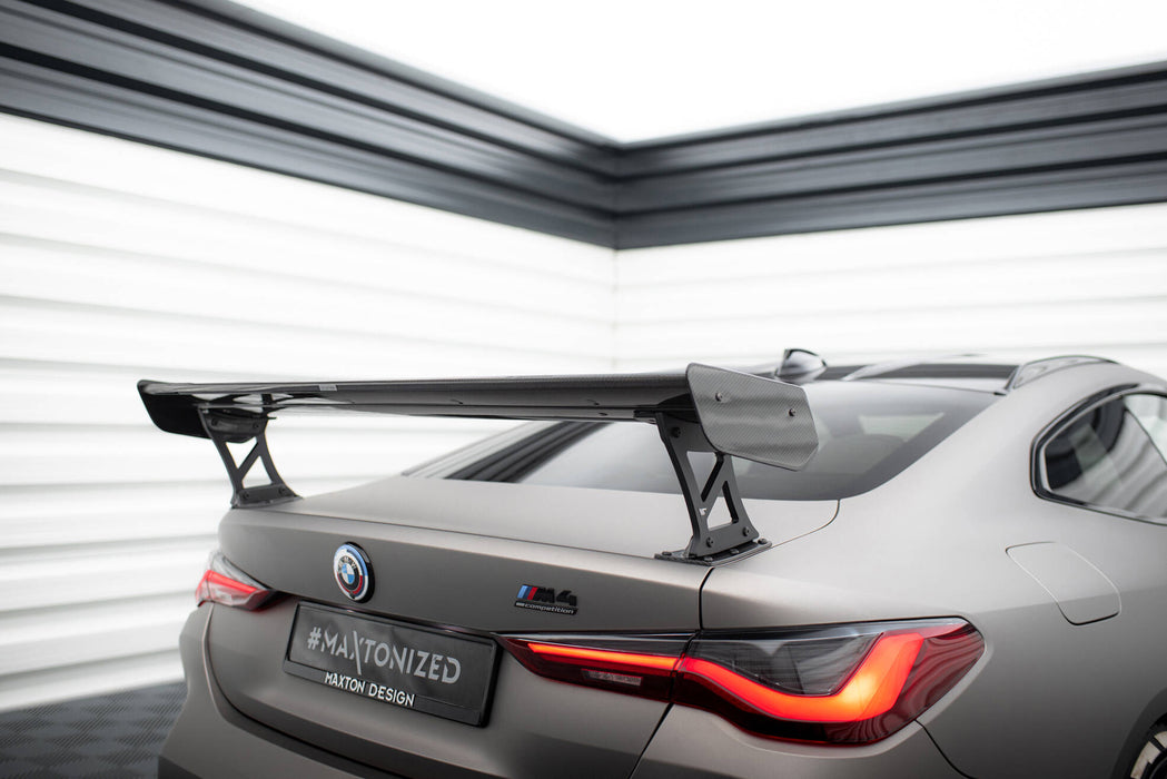 Maxton Design Carbon Spoiler With External Brackets Uprights BMW M4 G82 / G82 Facelift / M440i / 4 M-Pack G22 / G22 Facelift