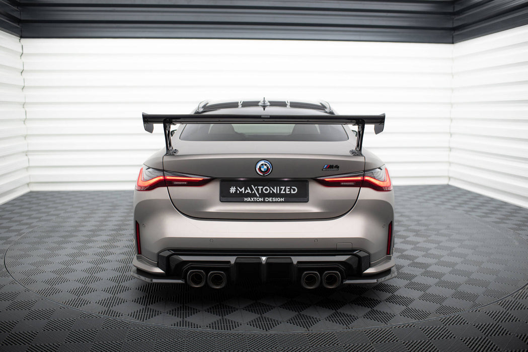 Maxton Design Carbon Spoiler With External Brackets Uprights BMW M4 G82 / G82 Facelift / M440i / 4 M-Pack G22 / G22 Facelift