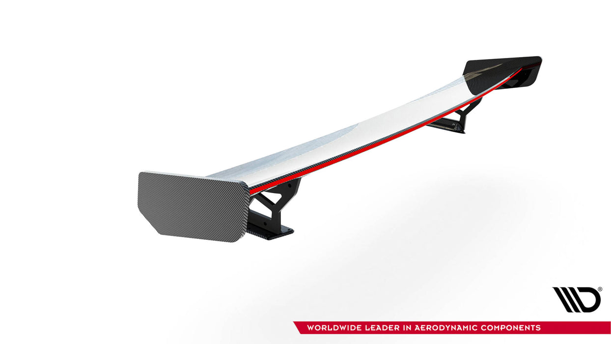Maxton Design Carbon Spoiler With External Brackets Uprights + LED BMW 3 / M3 Coupe E92