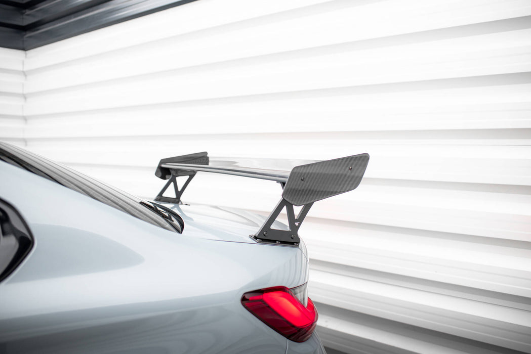 Maxton Design Carbon Spoiler With External Brackets Uprights + LED BMW M3 G80 / M340i G20 / 3 M-Pack G20 / 3 Standard G20