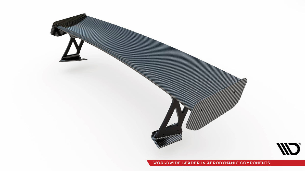 Maxton Design Carbon Spoiler With External Brackets Uprights + LED BMW M3 G80 / M340i G20 / 3 M-Pack G20 / 3 Standard G20