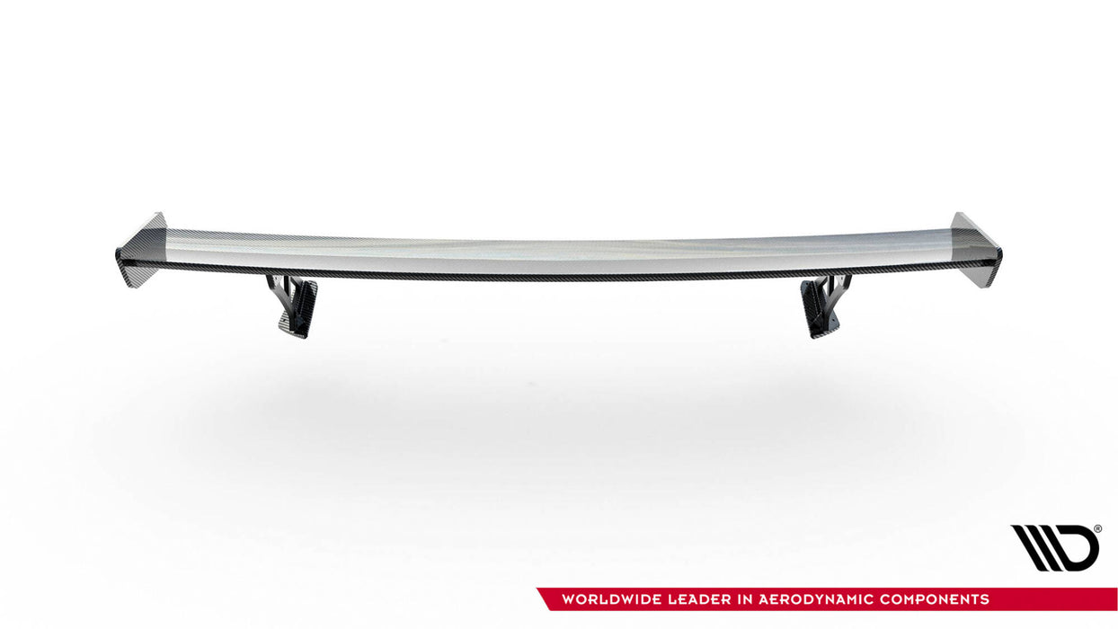 Maxton Design Carbon Spoiler With External Brackets Uprights Toyota GR86 / Subaru BRZ Mk2