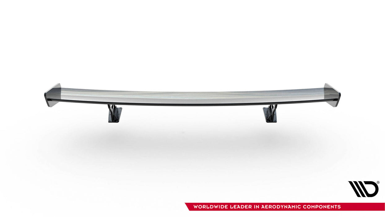 Maxton Design Carbon Spoiler With External Brackets Uprights V.2 Audi A5 / A5 S-Line / S5 / RS5 Coupe F5 / F5 Facelift