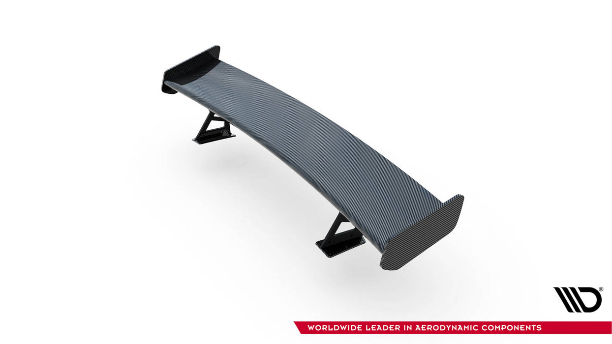 Maxton Design Carbon Spoiler With External Brackets Uprights V.2 Audi A5 / A5 S-Line / S5 / RS5 Coupe F5 / F5 Facelift