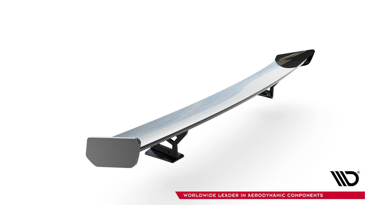Maxton Design Carbon Spoiler With External Brackets Uprights V.2 Audi A5 / A5 S-Line / S5 / RS5 Coupe F5 / F5 Facelift