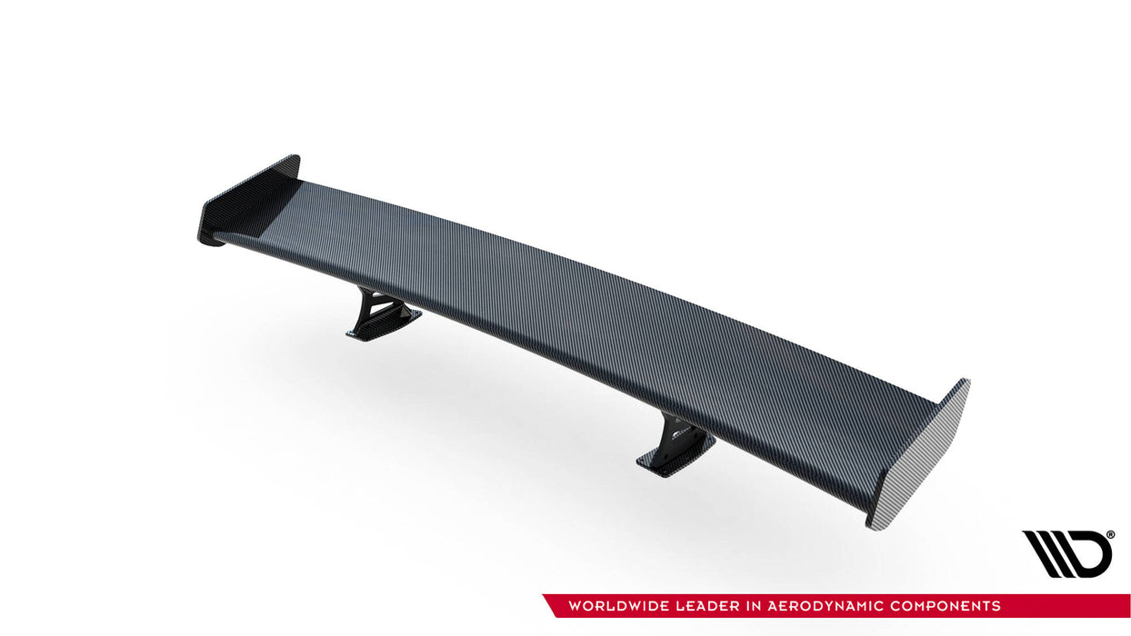 Maxton Design Carbon Spoiler With Internal Brackets Uprights Audi A3 / A3 S-Line / S3 / RS3 Sedan 8V / 8V Facelift