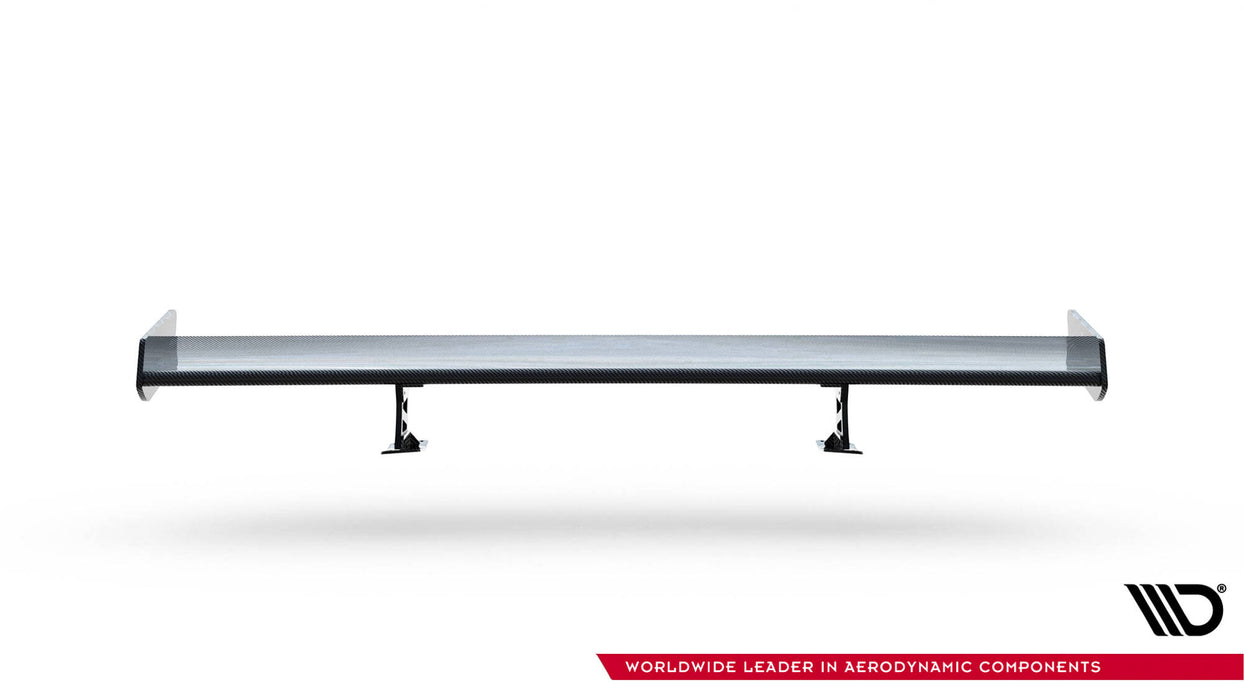 Maxton Design Carbon Spoiler With Internal Brackets Uprights Audi A3 / A3 S-Line / S3 / RS3 Sedan 8V / 8V Facelift