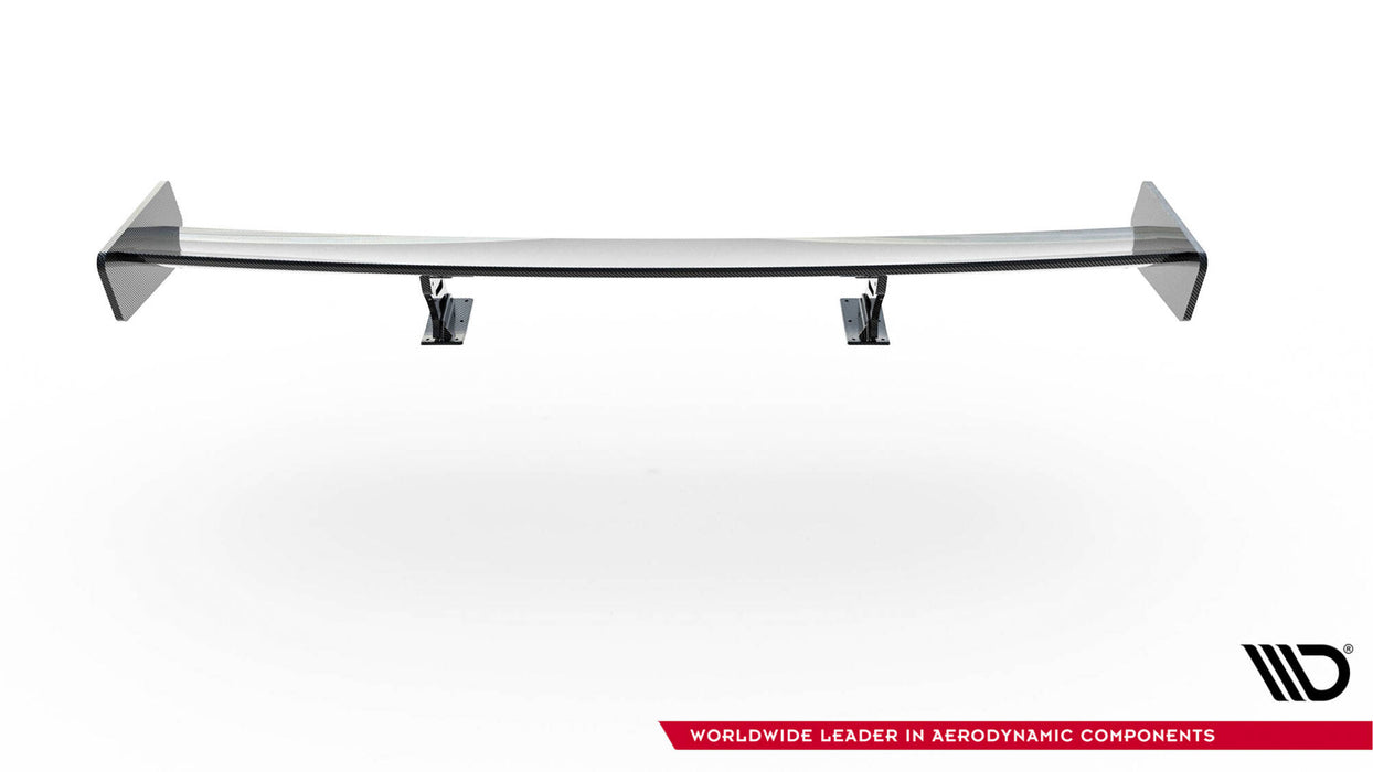 Maxton Design Carbon Spoiler With Internal Brackets Uprights Audi A5 Coupe 8T