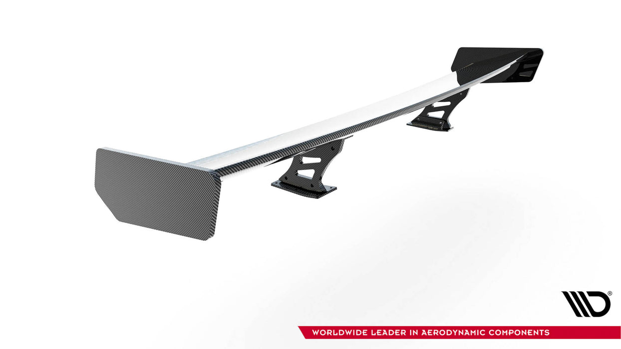 Maxton Design Carbon Spoiler With Internal Brackets Uprights Audi A5 Coupe 8T