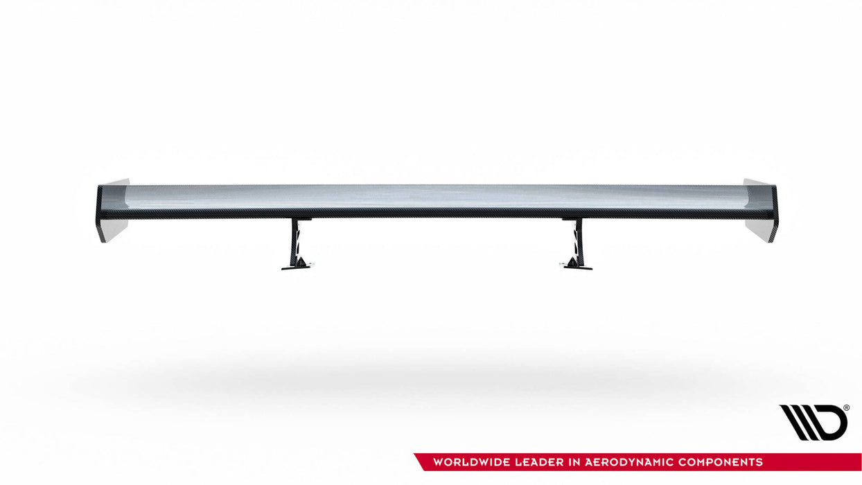 Maxton Design Carbon Spoiler With Internal Brackets Uprights Audi A5 Coupe 8T