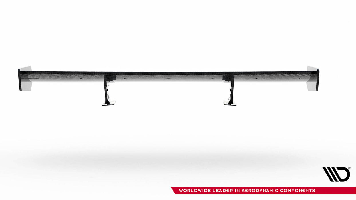 Maxton Design Carbon Spoiler With Internal Brackets Uprights Audi A5 Coupe 8T