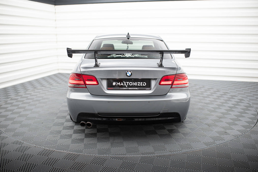 Maxton Design Carbon Spoiler With Internal Brackets Uprights BMW 3 / M3 Coupe E92