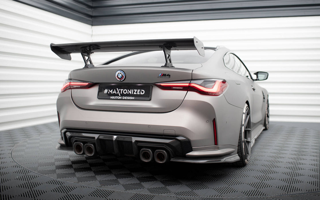 Maxton Design Carbon Spoiler With Internal Brackets Uprights BMW M4 G82 / G82 Facelift / M440i / 4 M-Pack G22 / G22 Facelift