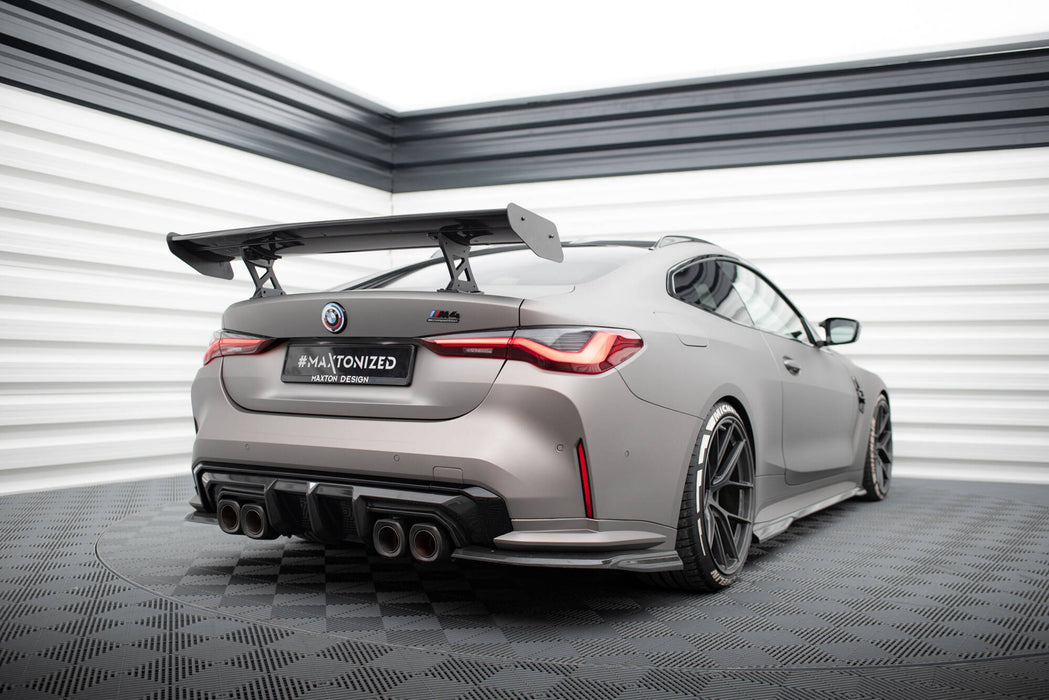 Maxton Design Carbon Spoiler With Internal Brackets Uprights BMW M4 G82 / G82 Facelift / M440i / 4 M-Pack G22 / G22 Facelift