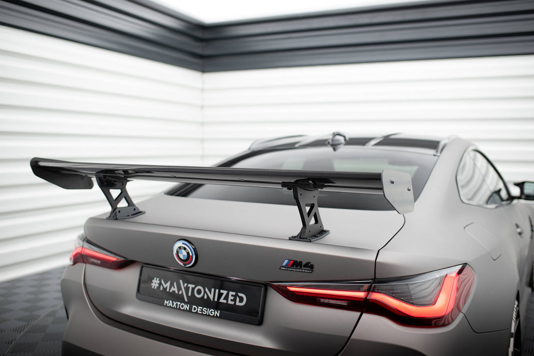 Maxton Design Carbon Spoiler With Internal Brackets Uprights BMW M4 G82 / G82 Facelift / M440i / 4 M-Pack G22 / G22 Facelift