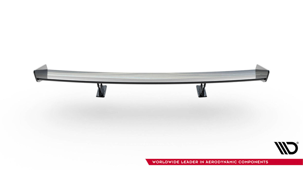 Maxton Design Carbon Spoiler With Internal Brackets Uprights Chevrolet Camaro SS Mk6 Facelift