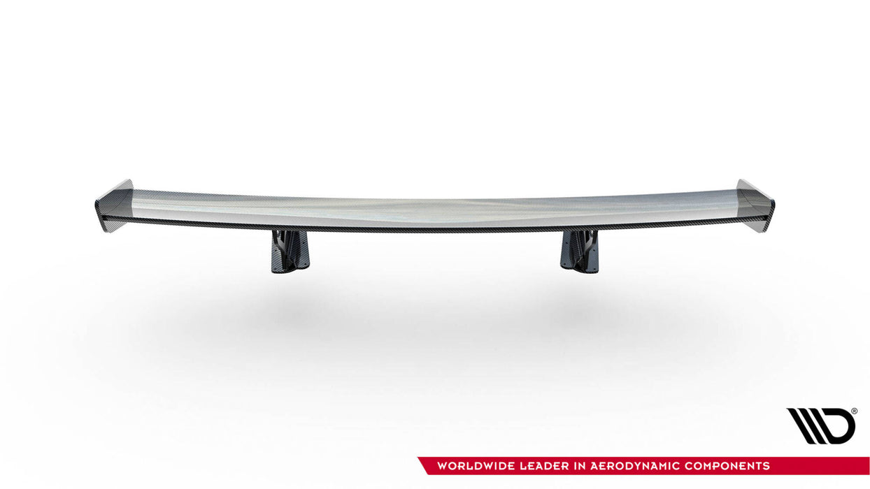 Maxton Design Carbon Spoiler With Internal Brackets Uprights Chevrolet Corvette Stingray / Grand Sport C7