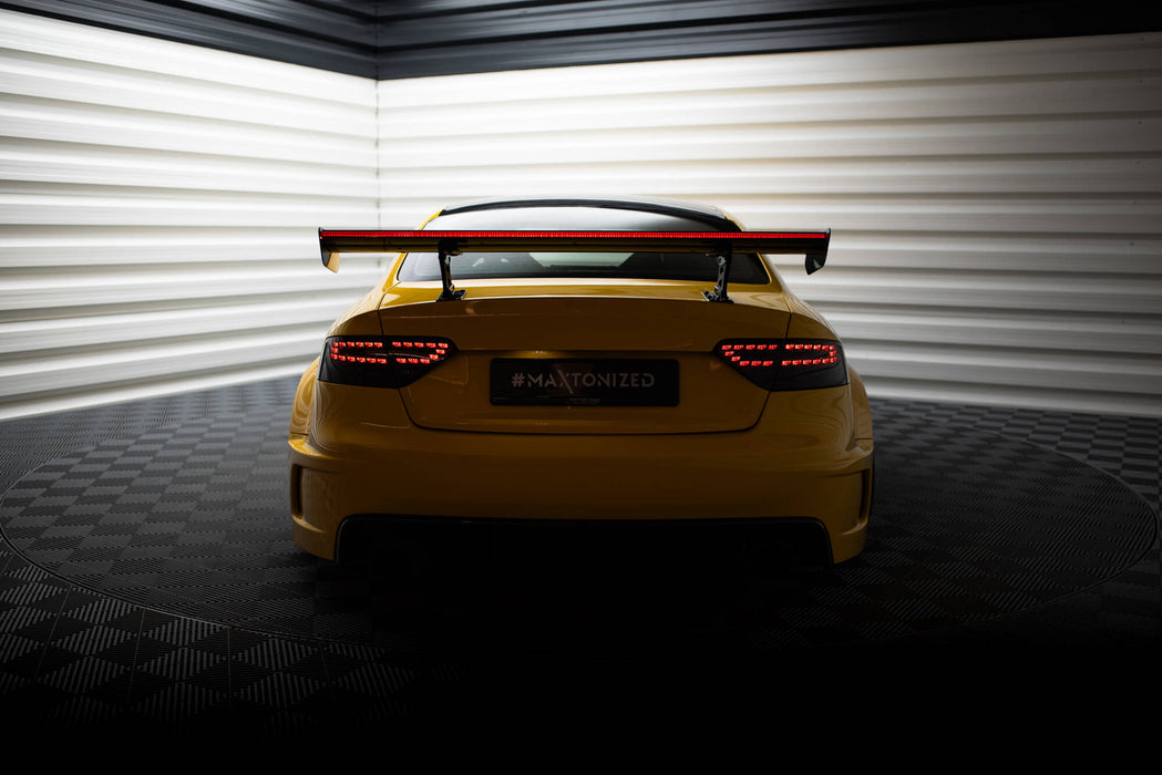 Maxton Design Carbon Spoiler With Internal Brackets Uprights + LED Audi A5 Coupe 8T