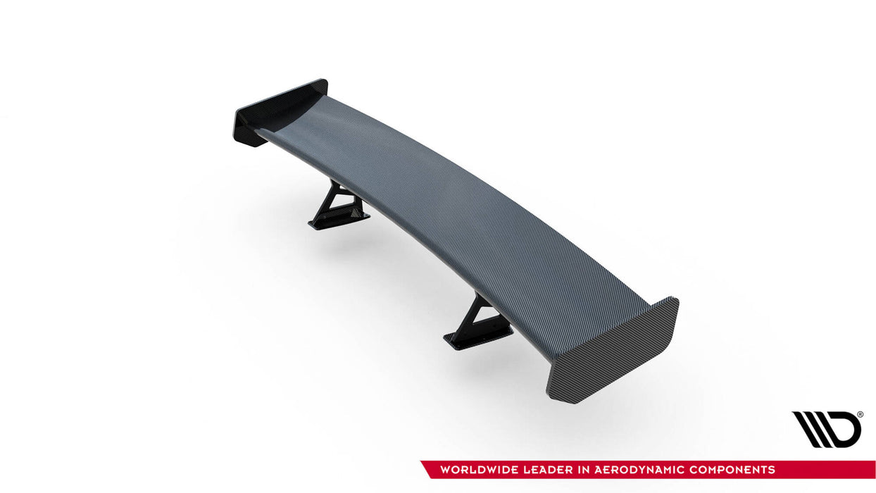 Maxton Design Carbon Spoiler With Internal Brackets Uprights + LED BMW 3 / M3 Coupe E92