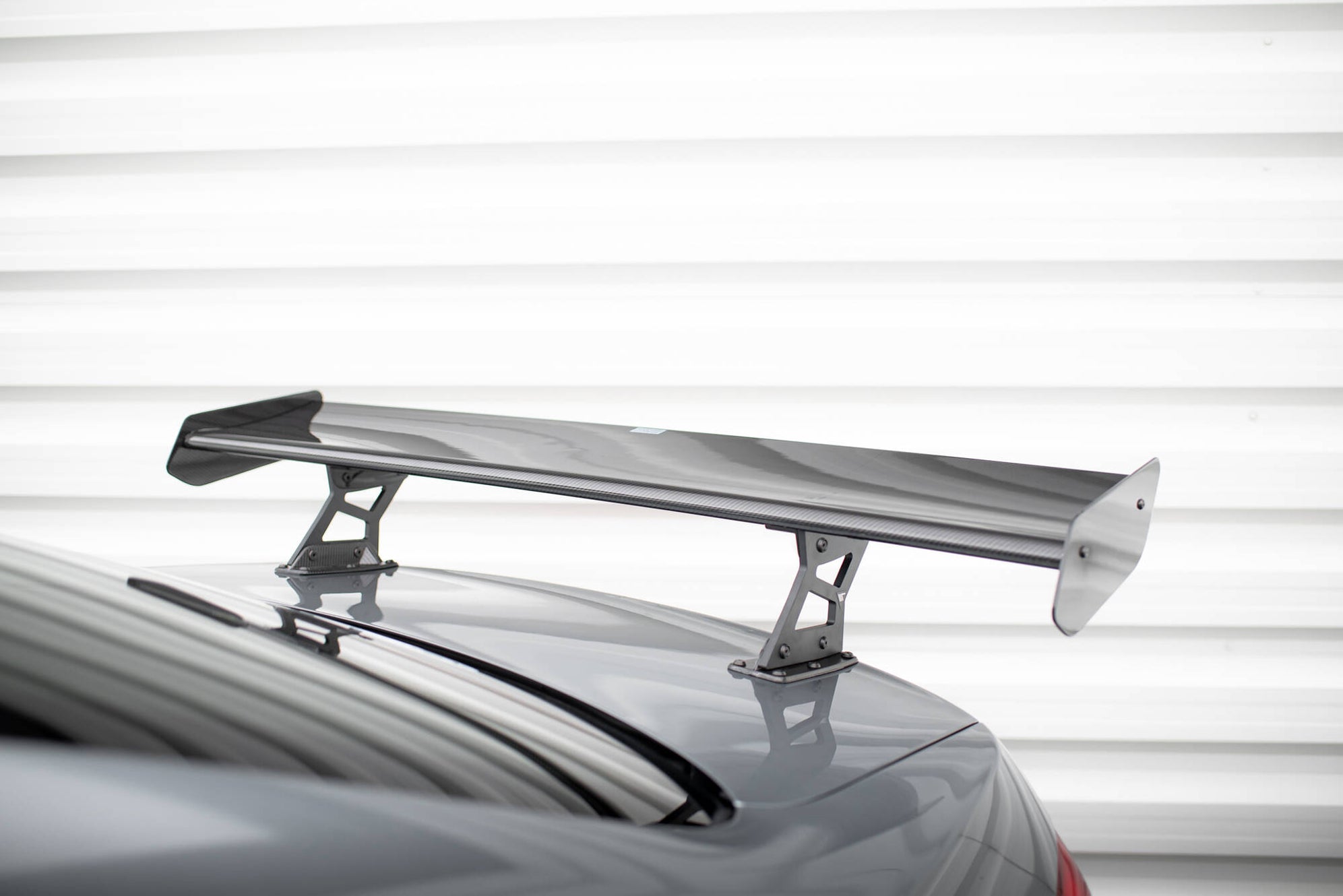 Maxton Design Carbon Spoiler With Internal Brackets Uprights + LED BMW ...