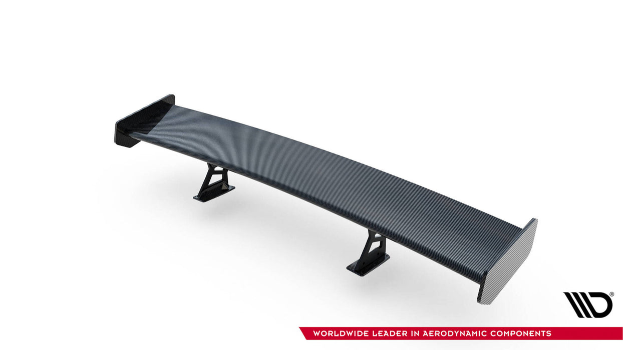 Maxton Design Carbon Spoiler With Internal Brackets Uprights + LED BMW 3 / M3 Coupe E92