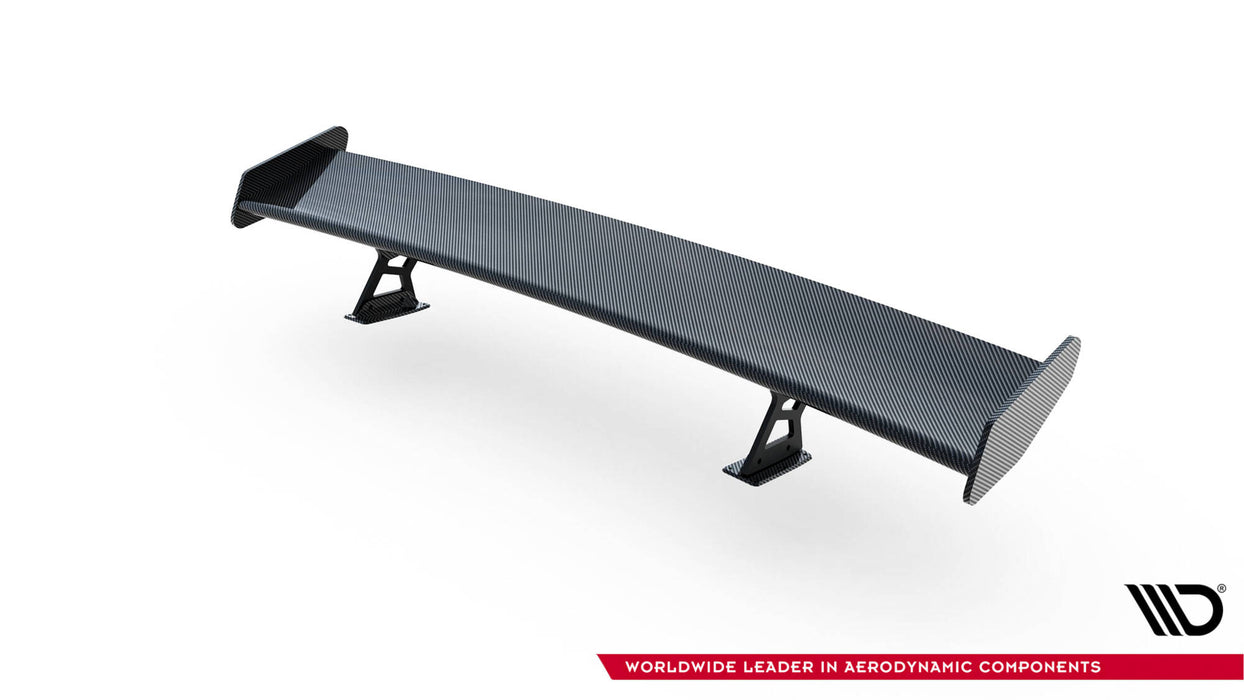 Maxton Design Carbon Spoiler With Internal Brackets Uprights + LED BMW 5 / M5 Sedan G30 / F90