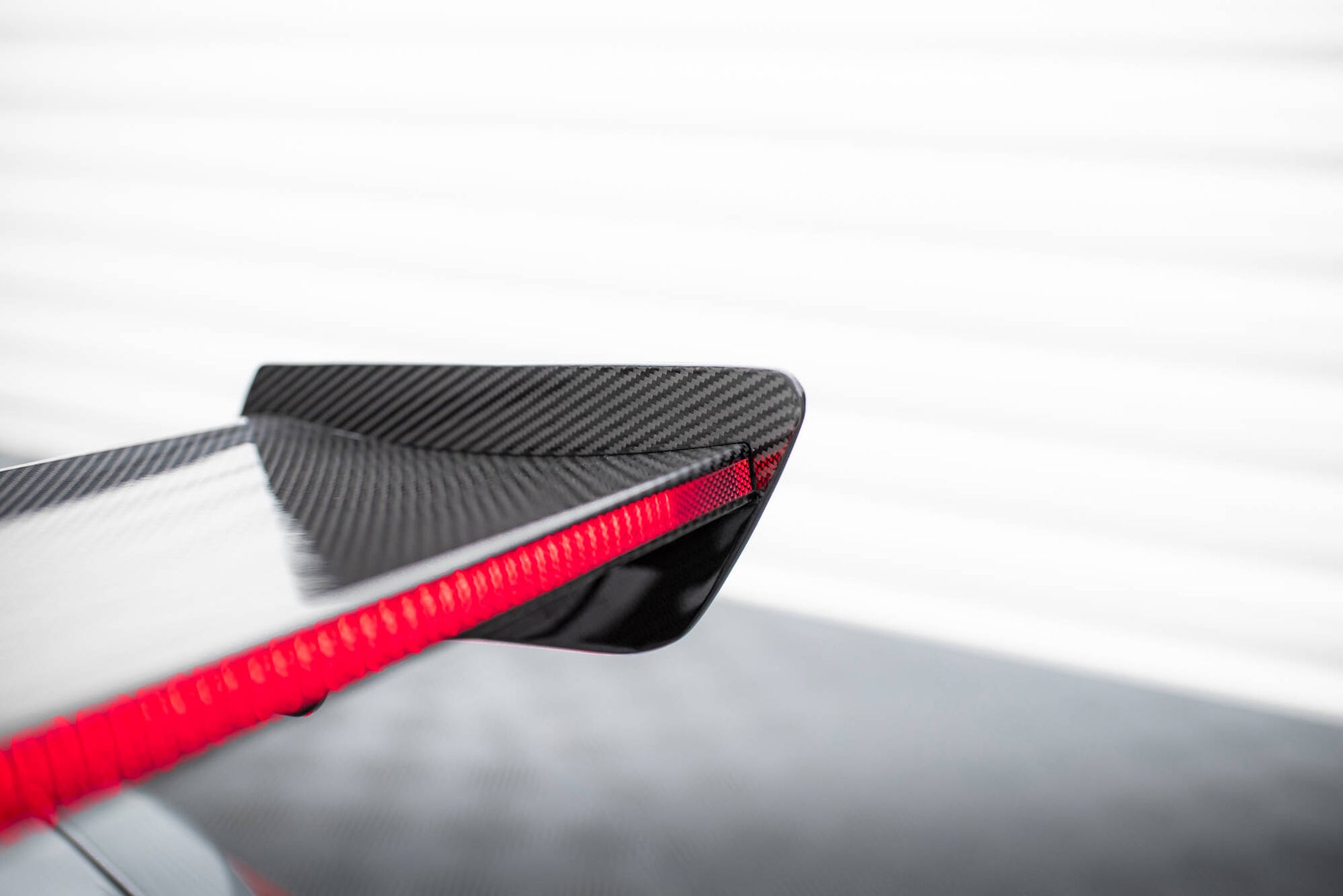 Maxton Design Carbon Spoiler With Internal Brackets Uprights + LED BMW ...