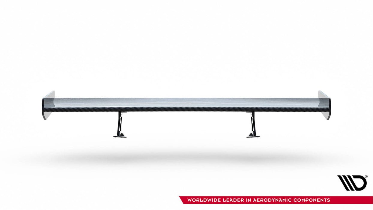 Maxton Design Carbon Spoiler With Internal Brackets Uprights + LED Honda Civic SI Mk10