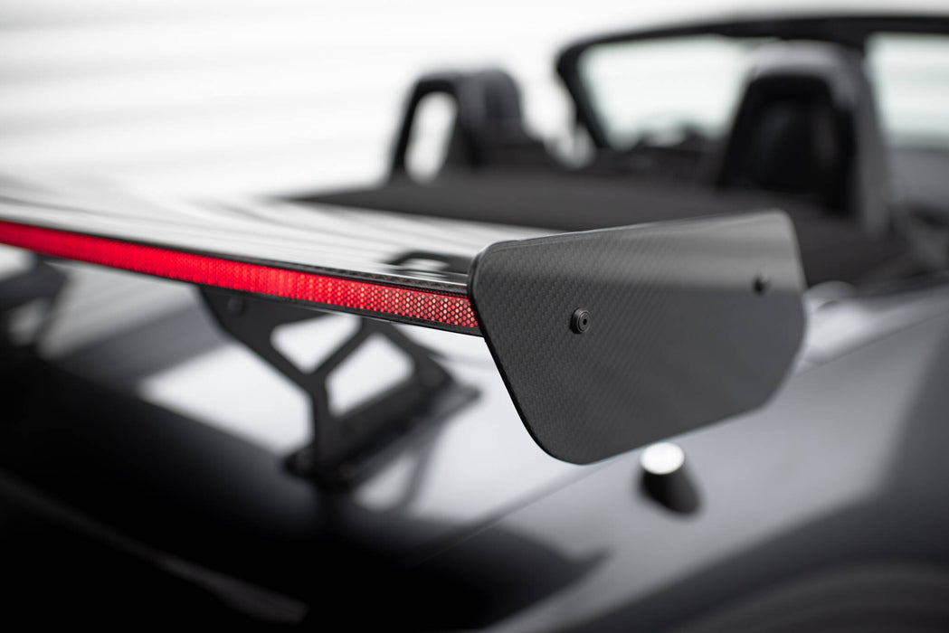 Maxton Design Carbon Spoiler With Internal Brackets Uprights + LED Mazda MX-5 ND (Mk4)