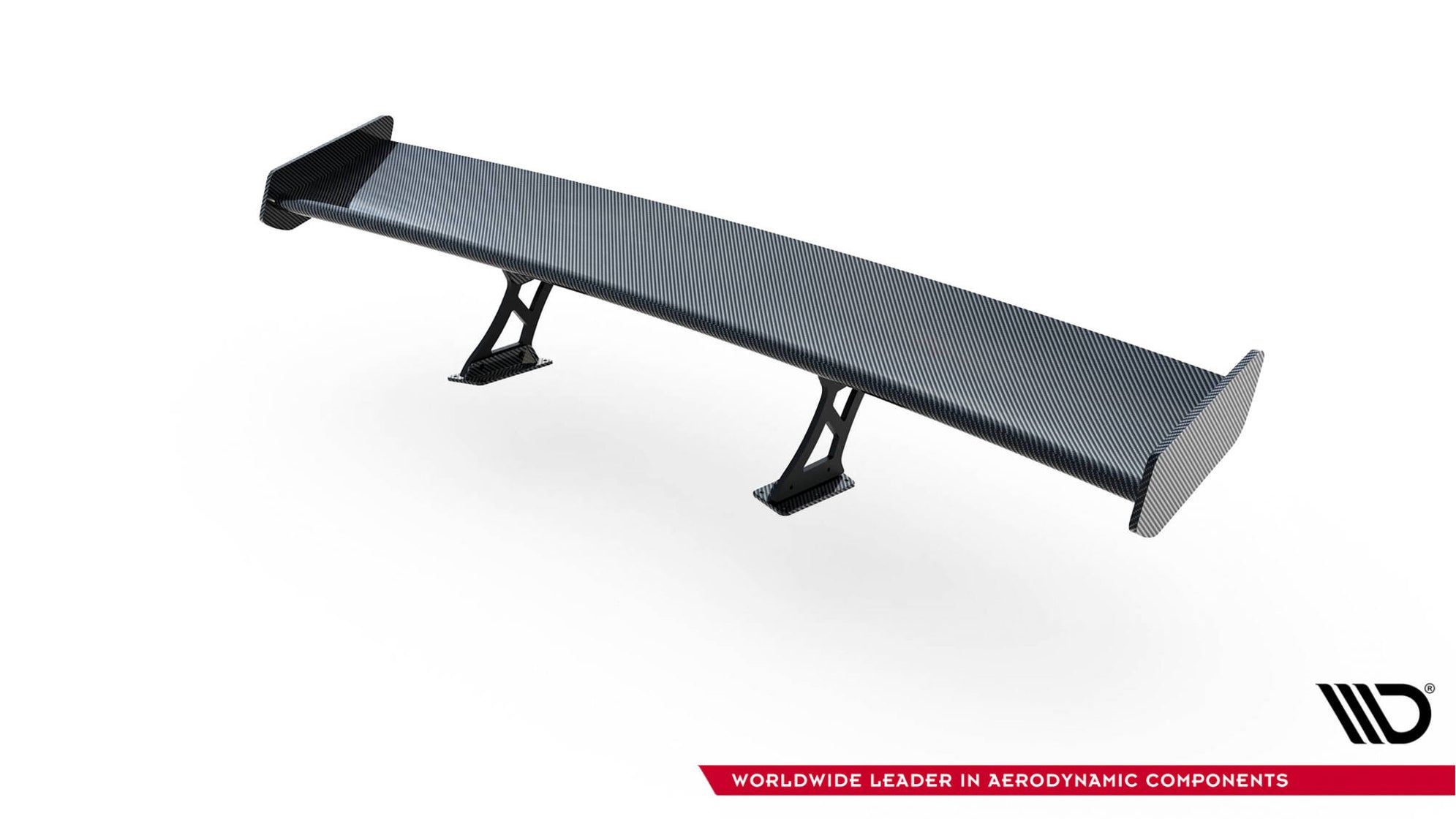 Maxton Design Carbon Spoiler With Internal Brackets Uprights + LED Toy ...