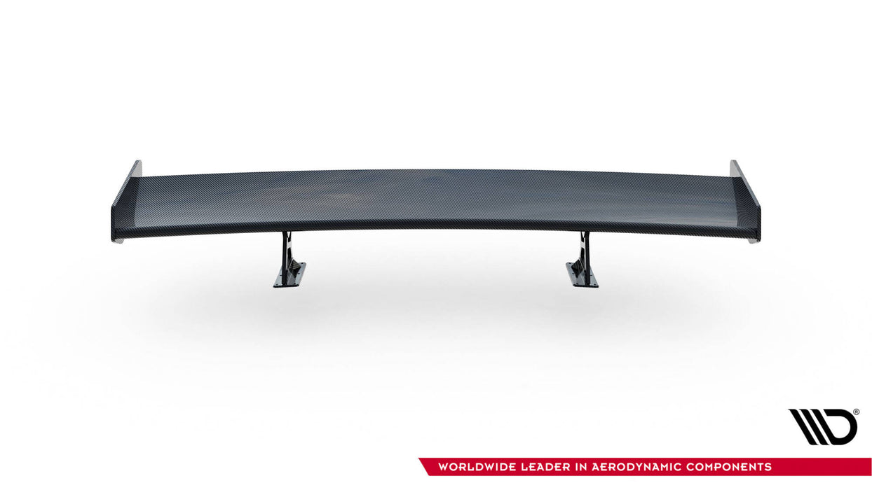 Maxton Design Carbon Spoiler With Internal Brackets Uprights + LED Volkswagen Jetta GLI Mk7