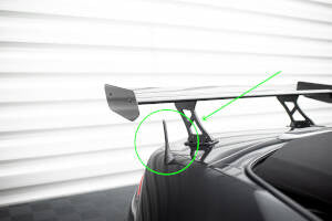 Maxton Design Carbon Spoiler With Internal Brackets Uprights Mazda MX-5 ND (Mk4)