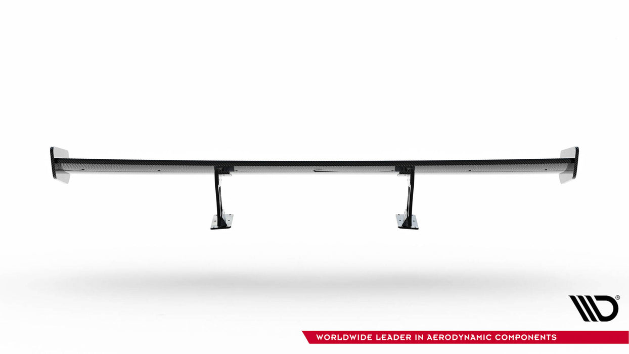Maxton Design Carbon Spoiler With Internal Brackets Uprights Toyota GR86 / Subaru BRZ Mk2