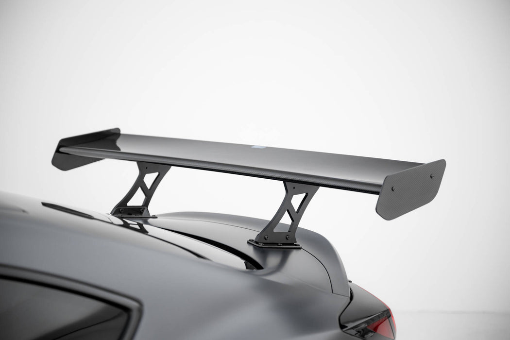 Maxton Design Carbon Spoiler With Internal Brackets Uprights Toyota GR86 / Subaru BRZ Mk2