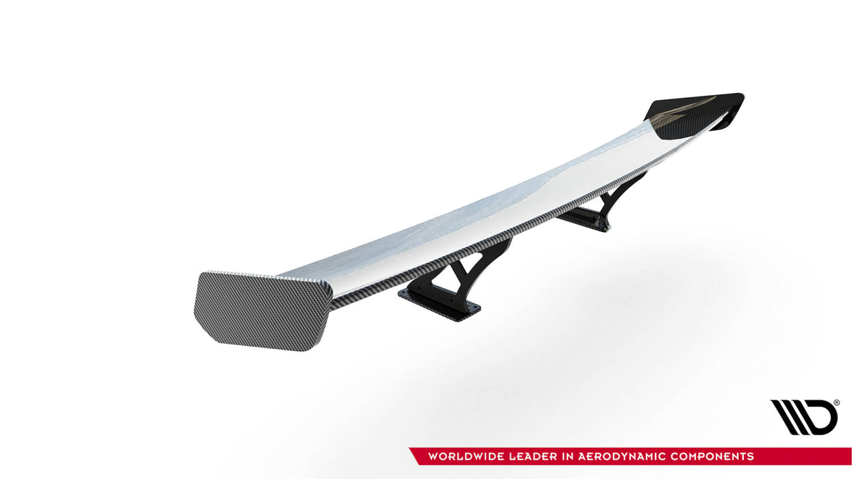 Maxton Design Carbon Spoiler With Internal Brackets Uprights Toyota GR86 / Subaru BRZ Mk2