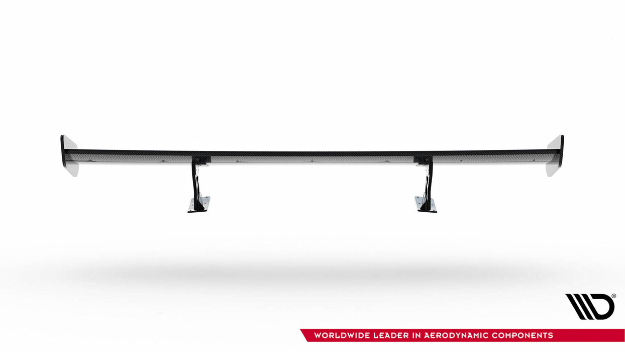 Maxton Design Carbon Spoiler With Internal Brackets Uprights V.1 BMW 1 M E82