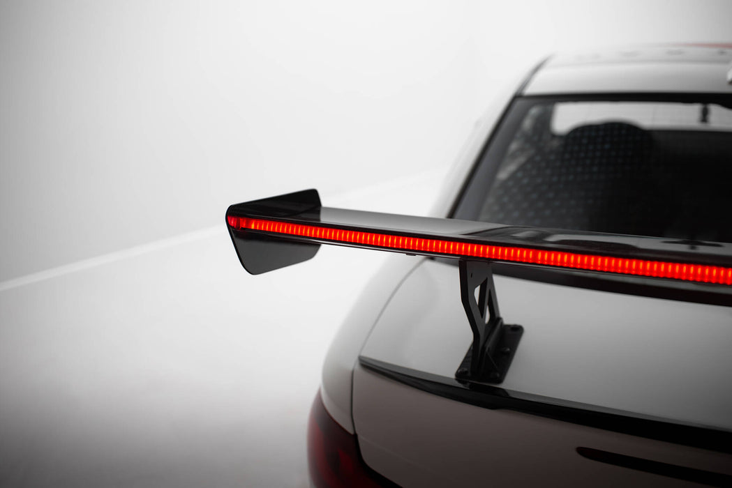 Maxton Design Carbon Spoiler With Internal Brackets Uprights V.1 + LED BMW 1 M E82
