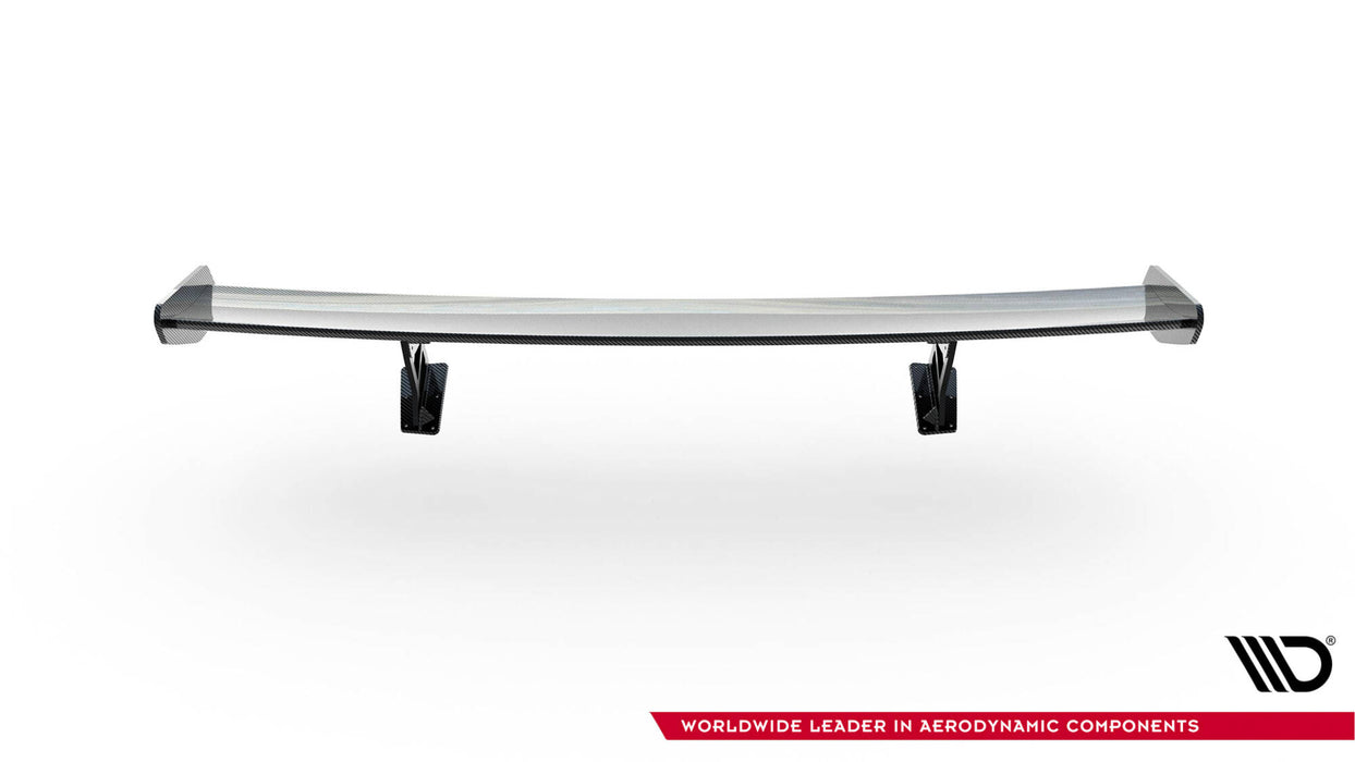 Maxton Design Carbon Spoiler With Internal Brackets Uprights V.1 Porsche 718 Cayman  982c