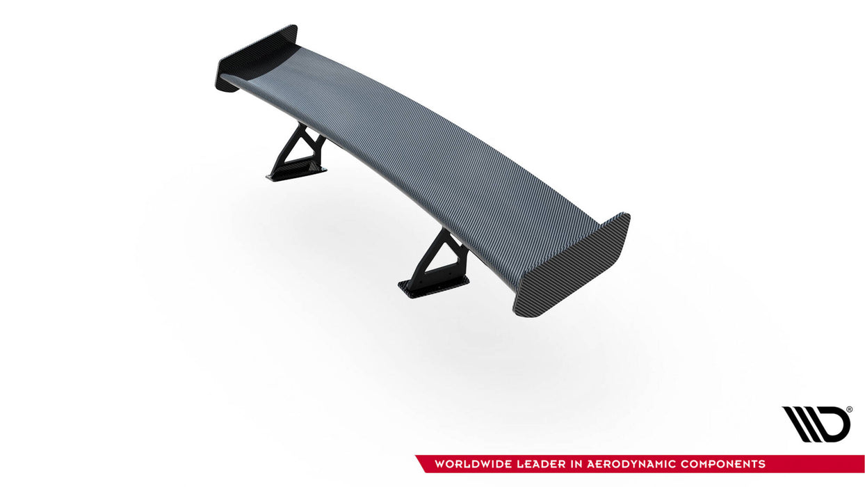 Maxton Design Carbon Spoiler With Internal Brackets Uprights V.2 BMW 1 M E82
