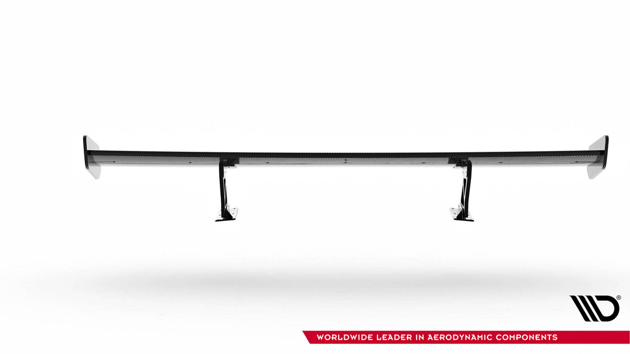 Maxton Design Carbon Spoiler With Internal Brackets Uprights V.2 BMW 1 M E82