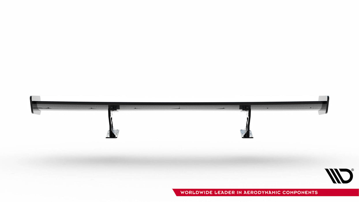 Maxton Design Carbon Spoiler With Internal Brackets Uprights Volkswagen Jetta GLI Mk7