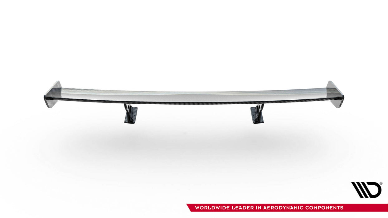 Maxton Design Carbon Spoiler With Internal Brackets Uprights Volkswagen Jetta GLI Mk7