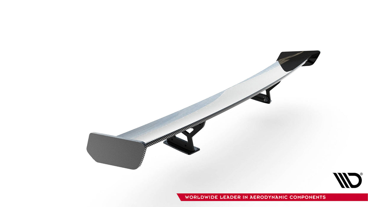 Maxton Design Carbon Spoiler With Internal Brackets Uprights Volkswagen Jetta GLI Mk7