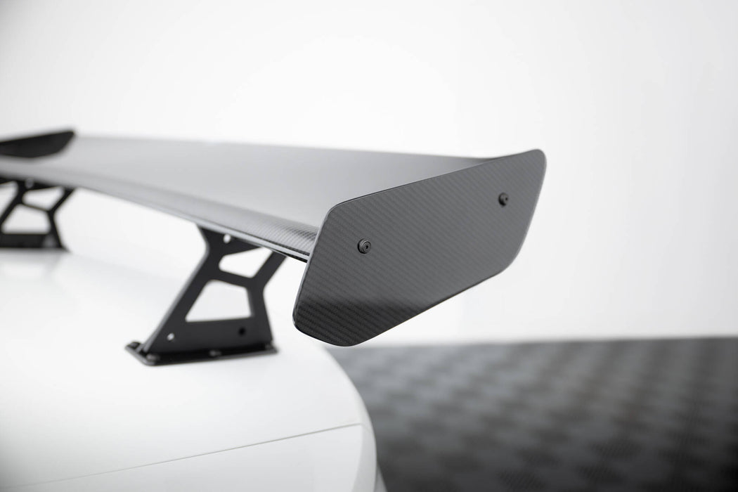 Maxton Design Carbon Spoiler With Internal Brackets Uprights Volkswagen Jetta GLI Mk7
