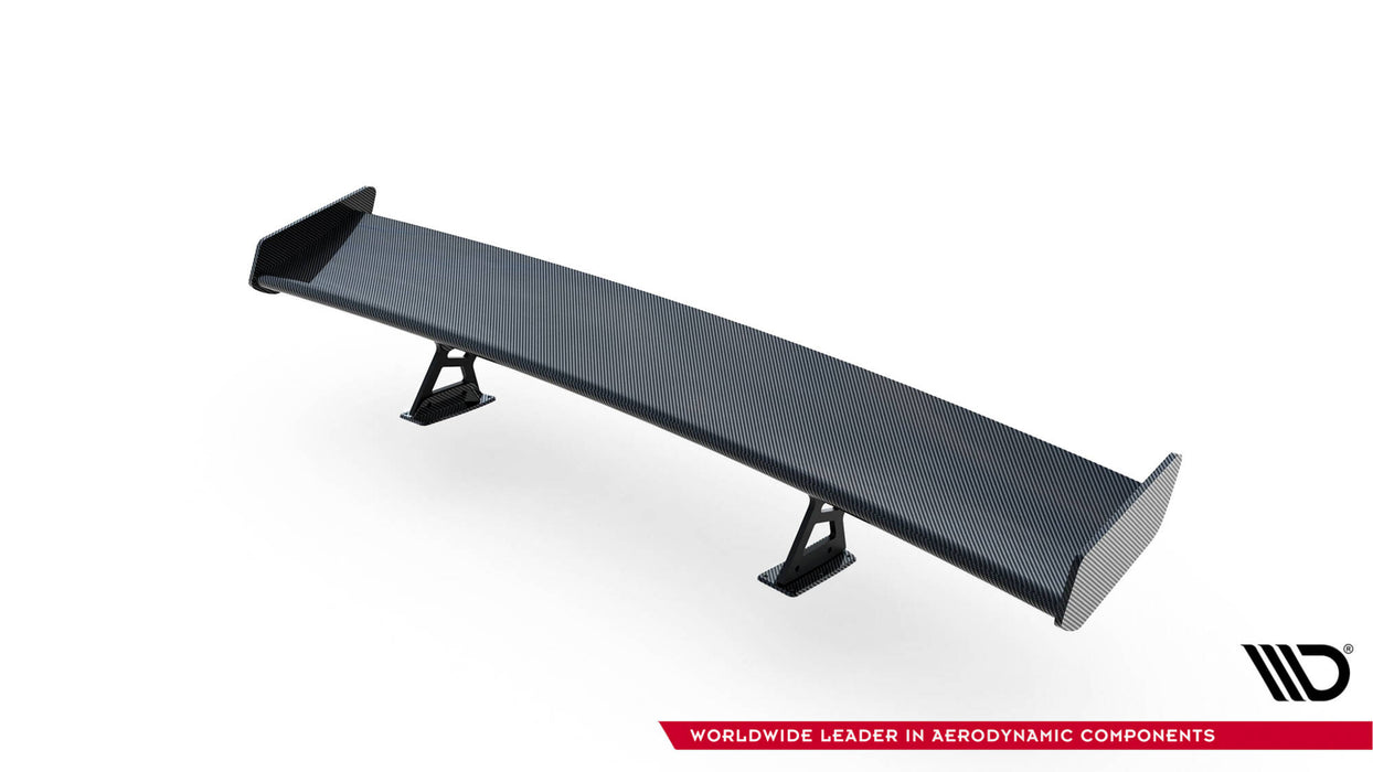 Maxton Design Carbon Spoiler With Internal Brackets Uprights Volkswagen Jetta GLI Mk7