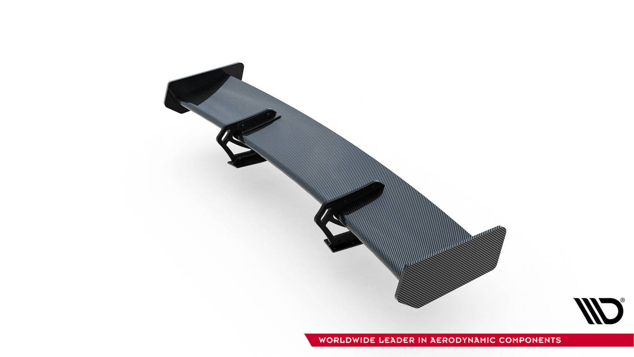 Maxton Design Carbon Spoiler With Upper Swan Mounting  Audi A5 Coupe 8T