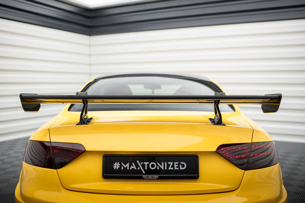 Maxton Design Carbon Spoiler With Upper Swan Mounting  Audi A5 Coupe 8T